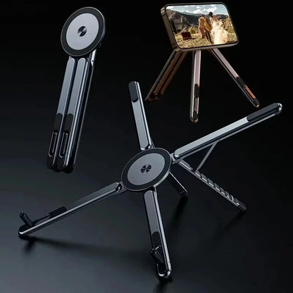 折りたたみ式 多機能マグネットスタンド｜PC・スマホ・タブレット対応